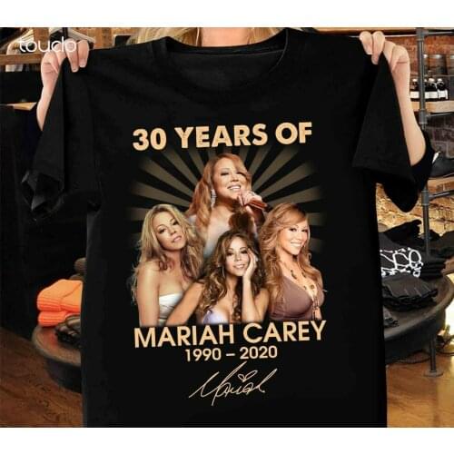 30 Years Of Mariah Carey 1990 2020 Signatures Black Unisex S-23XL F214