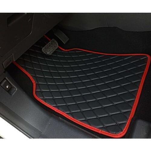 Universal car floor mats for Toyota Camry Prado RAV4 Mark X Corolla Highlander Land Cruiser 200 5D car-styling liners