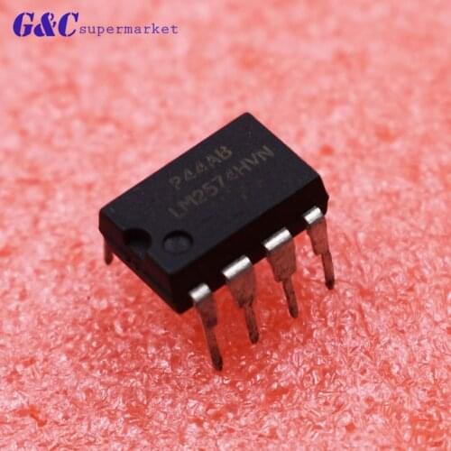 1/5PCS LM2574HVN-ADJ Encapsulation:DIP-8 diy electronics