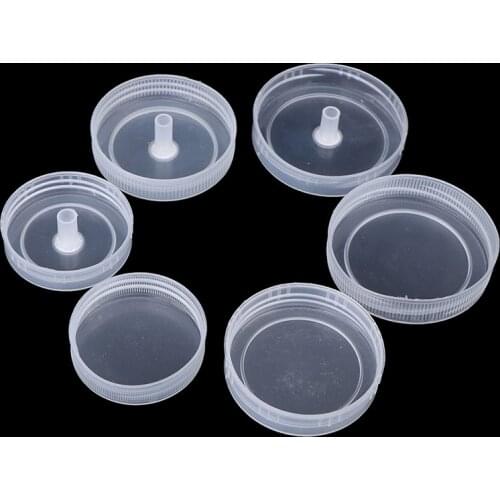 20PCS 240ml 350ml 650ml Tissue Culture Bottle Cap Breathable Special Cap Culture Cap Diameter 53/63/70mm