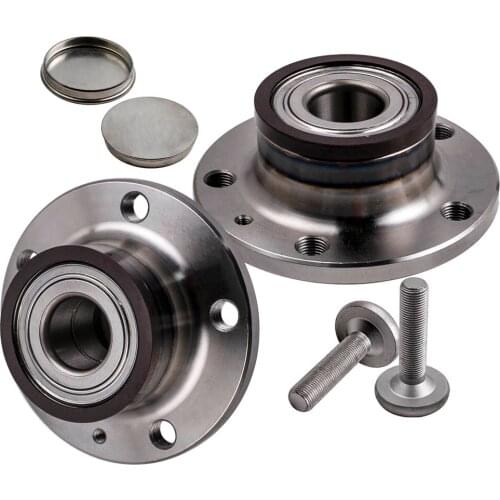 2x For Audi A3 Q3 VW GOLF MK VI Skoda Superb Rear Wheel Bearing HUB Kit VKBA3644 1T0598611B 1T0598611