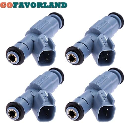 4Pcs Upgrade Fuel Injectors 0280155849 For Dodge Ram 1500 4.7l 2002-2007 For Chrysler Aspen 2007 For Jeep Commander 2006-2007