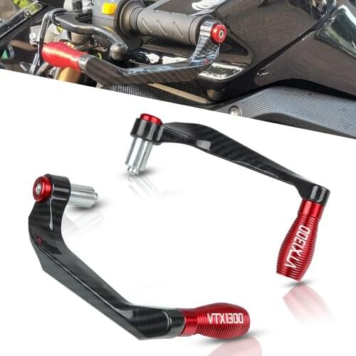 7/8" 22mm universal motorcycle accessories lever guard brake clutch lever for honda VF750S VF1000 VTR1000F VTX1300 All Years