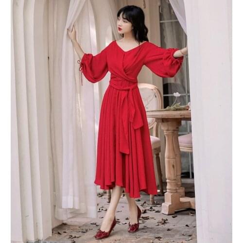 Красные летние платья BLLOCUE China At AliExpress