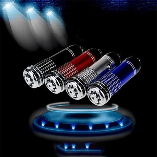 Mini Car Air Purifier 12V Mini Auto Car Fresh Air Anion Ionic Purifier Oxygen Bar Ozone Ionizer Cleaner Vehicle Air Freshener