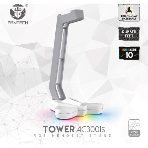 FANTECH AC3001S RGB Headphone Stand 14x15x26.5CM Anti-slip Natural Rubber And At The Bottom Df The Compound For Headphones Gamer