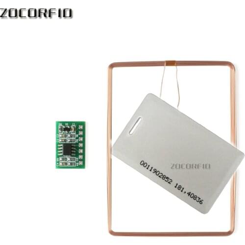 UART 125Khz EM4100 RFID Card RFID Reader Module For Arduino Fingerprint ID Card Module Parking Lot Access Control Card Reader