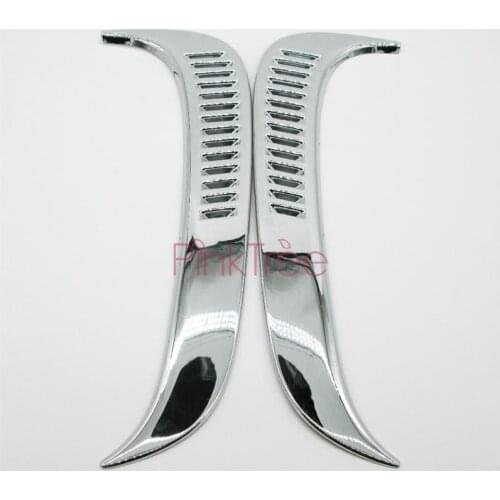 Side Tuyere Plated Car Silver Plating Modified Tuyere Tim For Toyota Land Cruiser Autana FJ80 1990-1997Car Styling Accessory