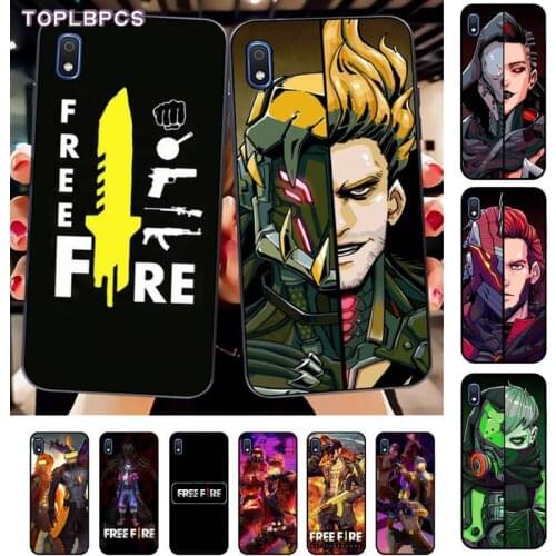 TOPLBPCS Hot Free Fire Game Luxury Phone Case for Samsung A10 20s 71 51 10 s 20 30 40 50 70 80 91 A30s 11 31