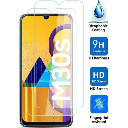 2PCS For Samsung M30s Tempered Glass Screen Protector Shield For Samsung Galaxy M30S Protective Glass Film 9H 0.26mm