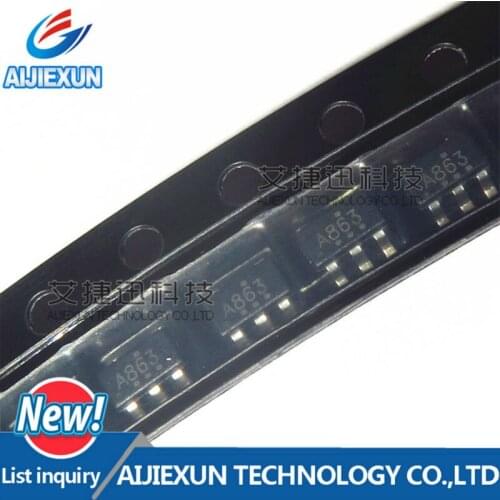 100Pcs SN74AHC1G86DBVR Silk-ScreenA863 IC GATE XOR 1CH 2-INP SOT-23-5 in stock 100% New and original