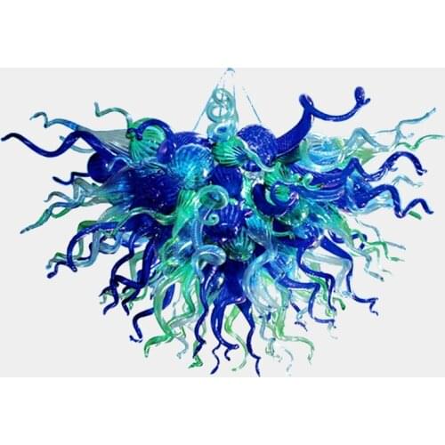 100% Mouth Blown Borosilicate Home Decorations Murano Glass Led Pendant Light