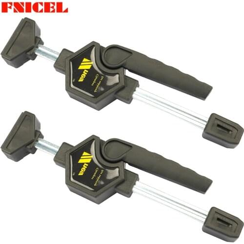 2Pcs/set WoodWorking Clamp Fixture Desktop Clip Wood working Fast Clip Auxiliary Tools