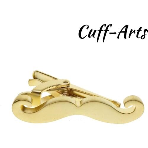 Cuffarts 3D Moustache Tie Clip For Men 2018 Moustache Tie Clip For Jewelry Gift Party High Quality Trendy Tie Clip T10002