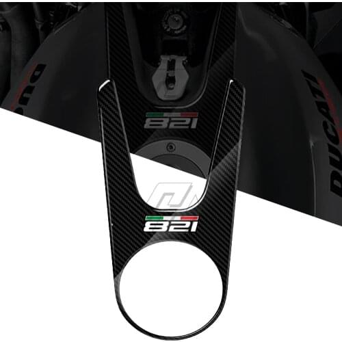 3D Carbon-look Motorcycle Tank Pad Protector Case for Ducati Monster 821 2015-2017