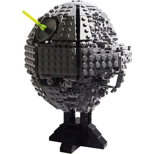 735pcs technology building block Death Starins II medium scale moc-5505 DIY childrens assembled toy gift model