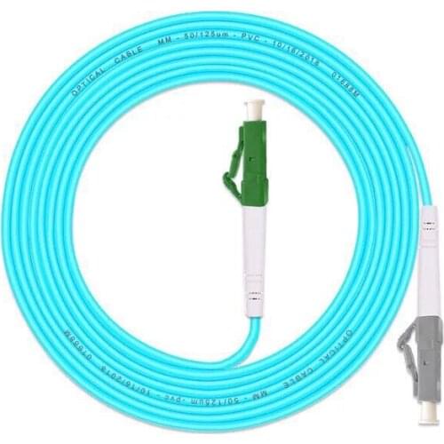 Free Shippping 5PCS/lot LC/APC -LC/UPC OM3 Fiber Optic Patch Cord 10G 50/125 Fiber Cable Multimode Simplex Optical Jumper
