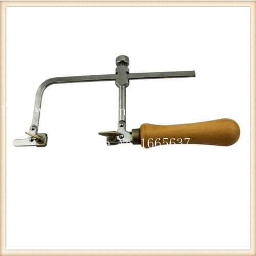 FREE SHIPPING GH333 Black Handle unadjustable frame, jewelry saw frame, Dental Saw Bow, black wooden handle Saw Bow