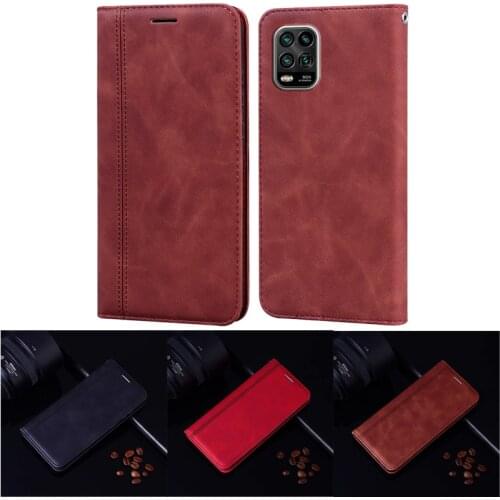 Case For Xiaomi Mi 10i 10T Lite Pro Youth Redmi Note 10 чехол Phone Leather Flip Stand Cover Wallet Shell Funda Magnet Protector