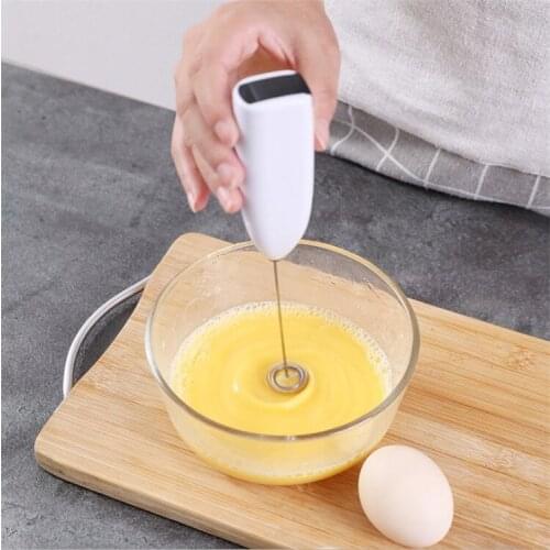 Electric Hand-Held Egg Beater Egg Muddler Household Baking Mini Cream Beater Blender