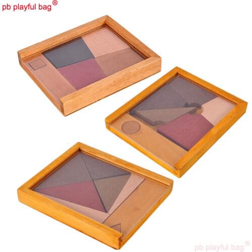 PB Playful bag Wuqiao board 3 different styles wooden educational toys Improve thinking DIY Childrens interactive gifts UG04
