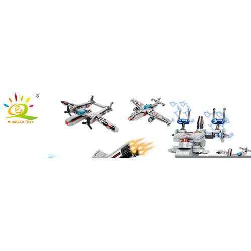 HUIQIBAO TOYS 1136pcs 8in1 Military Warship Building Blocks Set Army Weapon Boat Car Truck Helicopters Bricks For Children Kids