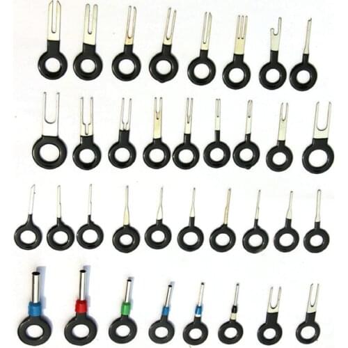 36PCS Terminal Removal Tool Car Electrical Wiring Crimp Connector Pin Extractor Kit