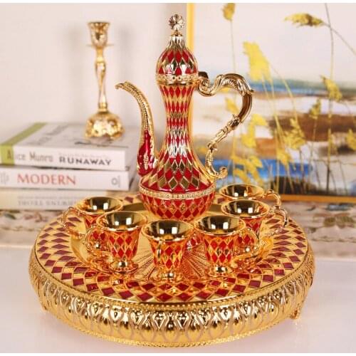 Wine glass set home European-style liquor mug trumpet upside down personality small wine glass holder wine creative ornaments