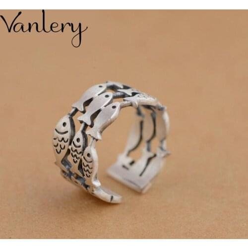 New Trendy Charm Fish Rings For Women Men Boho Knuckle Party Rings Punk Cocktail Jewelry Girls Gift anillos 2021