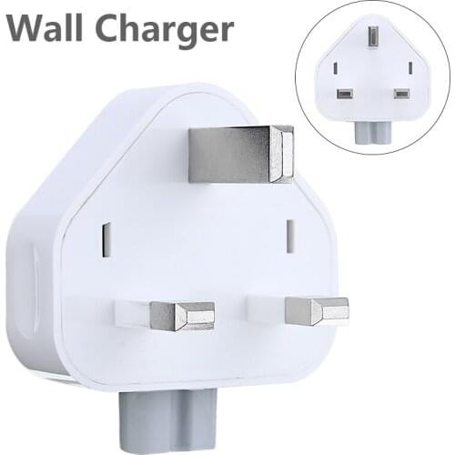 Pohiks 1pc White Durable AC Wall Plug Charger Power Adapter Fast Charging Notebook Conversion Plugs For Macbook Pro