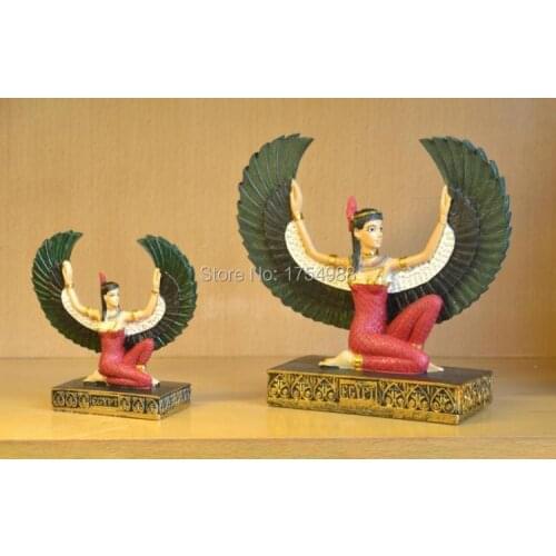 Put the Great egypt Cleopatra statue back to open door lock real life room escape game props takagism props