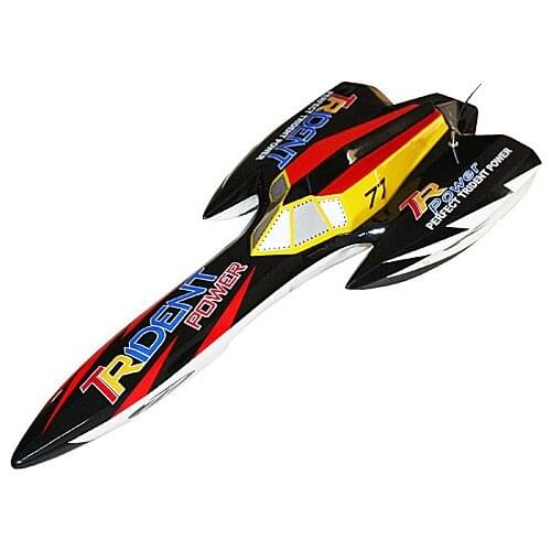 Trident 1300GP260(Black)--RTR(Pistol Transmitter) Boat
