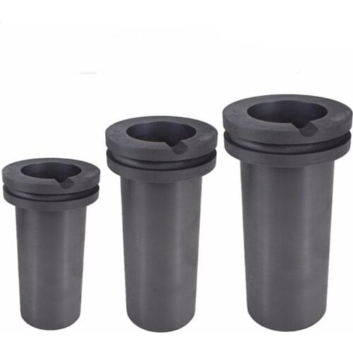High-purity Melting Graphite Crucible Capacity 1kg/2kg/3kg Gold Silver Scrap Furnace Casting Mould