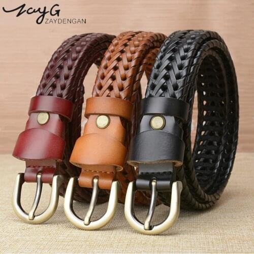 Женские плетеные ремни ZAYG ZAY DEN GAN China At AliExpress