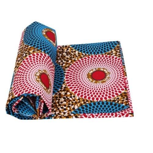 3 Yards African Polyester Wax Prints Fabric 2019 Real Wax High Quality 6 yards African Fabric for Party Dress