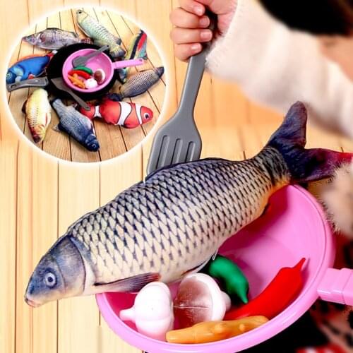 Beating Fish Simulation Electric Jump Cat Small Dolls Girl kid boy Toy Baby Sound Stuffed Animal Plush Toys for Children Toddler