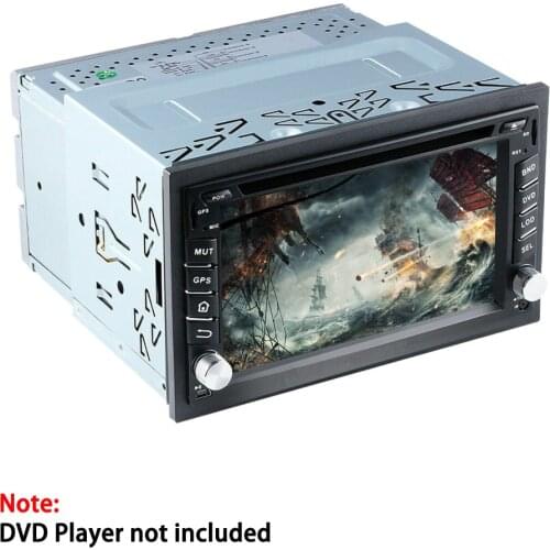 Unit 2 DIN Cage Radio Vehicle Case Car Fitting DVD Player Frame Mounting Plate Car Interior Product Car Accessories