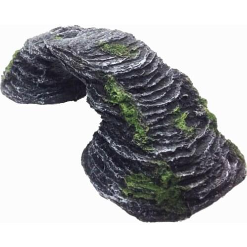 Turtle Tortoise Basking Platform Amphibians Reptile Dock Island Rock for Aquarium Fish Tank Decoration Accessories Ornament