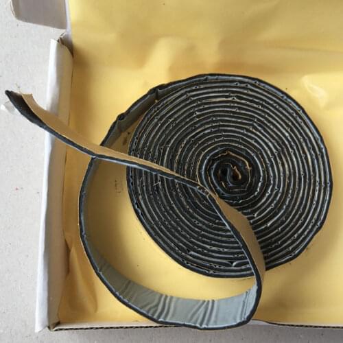 2*320CM Black Butyl Rubber Glue Car Soundproof Door Windshield Edge Headlight Sealant Retrofit Reseal HID Headlamps Shield Glue