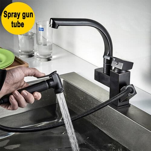 CTOSY Black Kitchen Faucets
