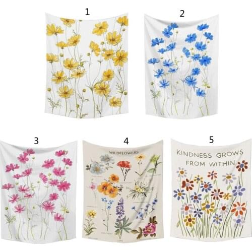 Newborn photography background hug blanket wall hanging plant flower tapestry wall decoration elegant home furnishings