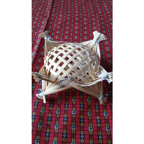 Handmade cage toy Insect Grasshopper Bamboo Feeding Cricket Handmade Cage Small Box Outdoor Children Kids Gift Toy Exploring