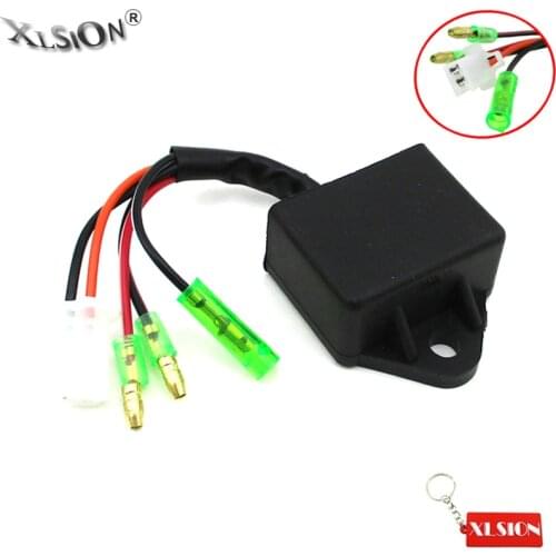XLSION Racing Ignition AC CDI Box For 50cc 2 Stroke JOG ZUMA VINO MINARELLI 1E40QMB Moped Scooter