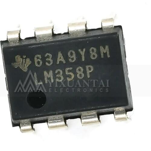 LM358P LM358 LM358N 358P【Op Amp Dual GP ±16V/32V 8-Pin PDIP Tube】10pcs/Lot New