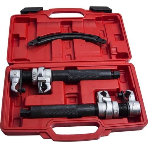 2PCS Universal Spring Suspension Compressor Tool Set 1200kg for installing and removing the spring on the front and rear axles