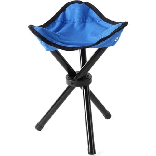 Outdoor Portable Folding Chair Triangle Small Stool Fishing Beach Chair Newest