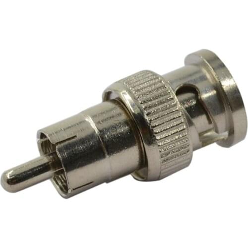 10pcs/lot BNC Male to AV male to male BNC to RCA lotus RCA AV Adapter connector Monitor