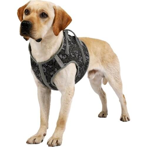 Large Dog Harness Pet Personalized Harness Breathable Pet Harness For large Dog Training Running Harness Vest