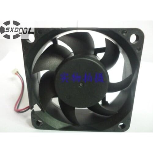 SXDOOL D60SH-12 6025 60*60*25mm DC 12V 0.18A 2Wire Cooling Fan
