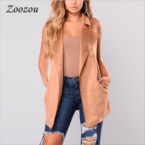 ZooZou Women's Suede Vests China